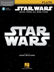 Star Wars: Music from All Nine Films Flute Book/Online Audio cover Thumbnail